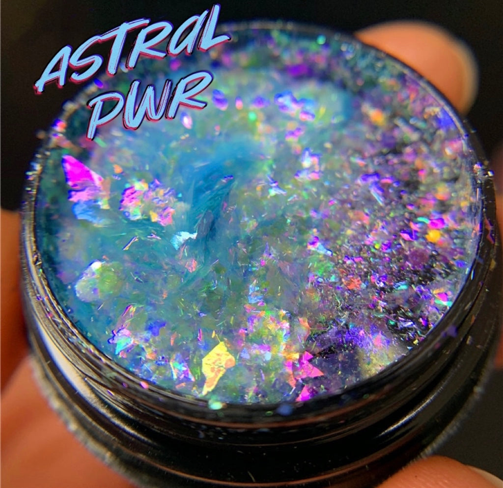 Inked Doll Cosmetics - ASTRAL PWR “Galactal Goddess” Gel Flakes