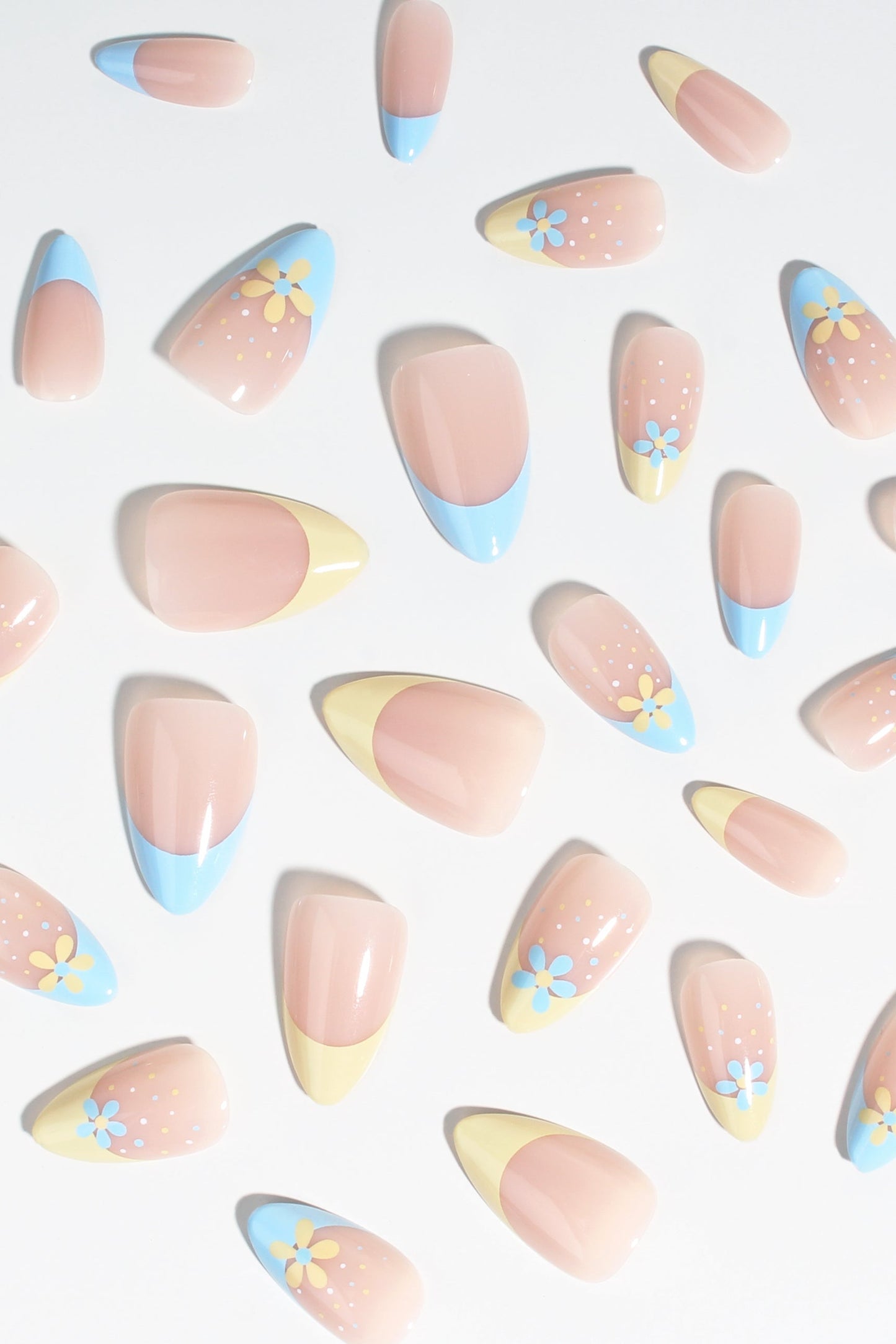 Bonmuz - Sunny Halo | Soft & Durable Press-On Nails