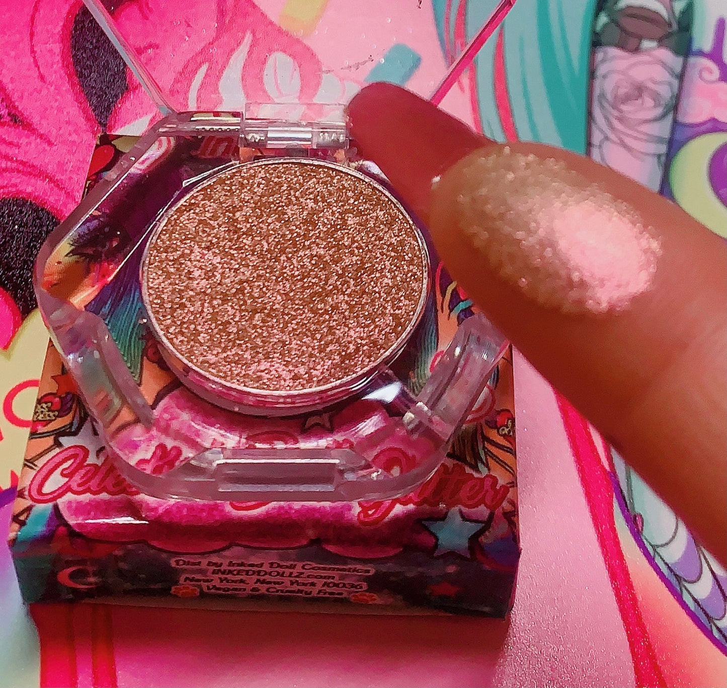 Inked Doll Cosmetics - CHERUB LOVE Pressed Duochrome