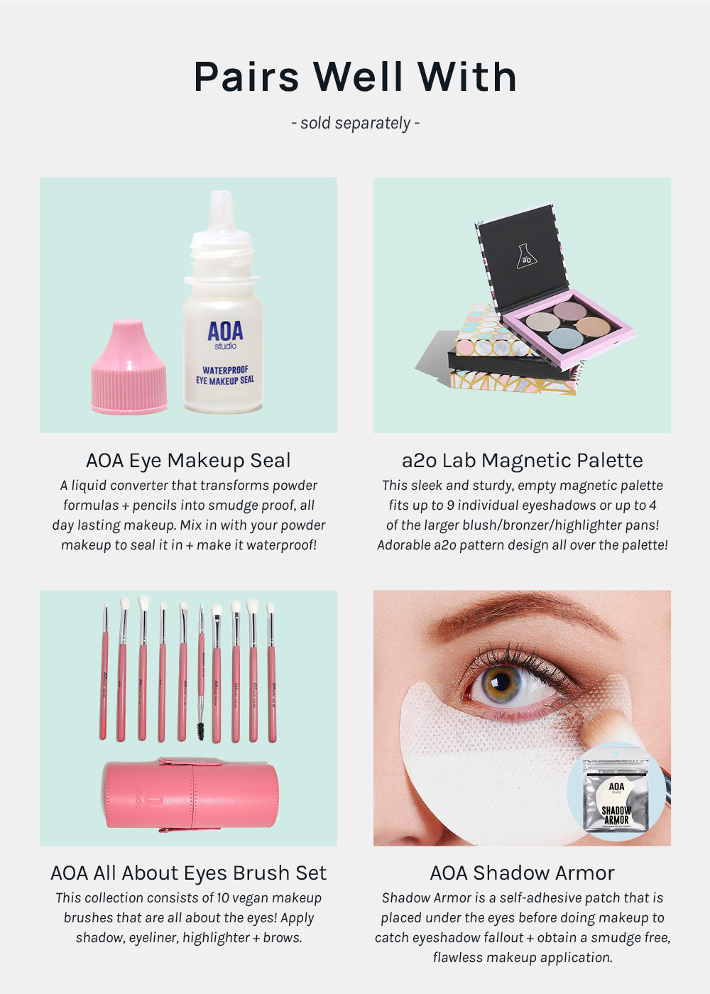 AOA Single Pressed Eyeshadow - Mellow