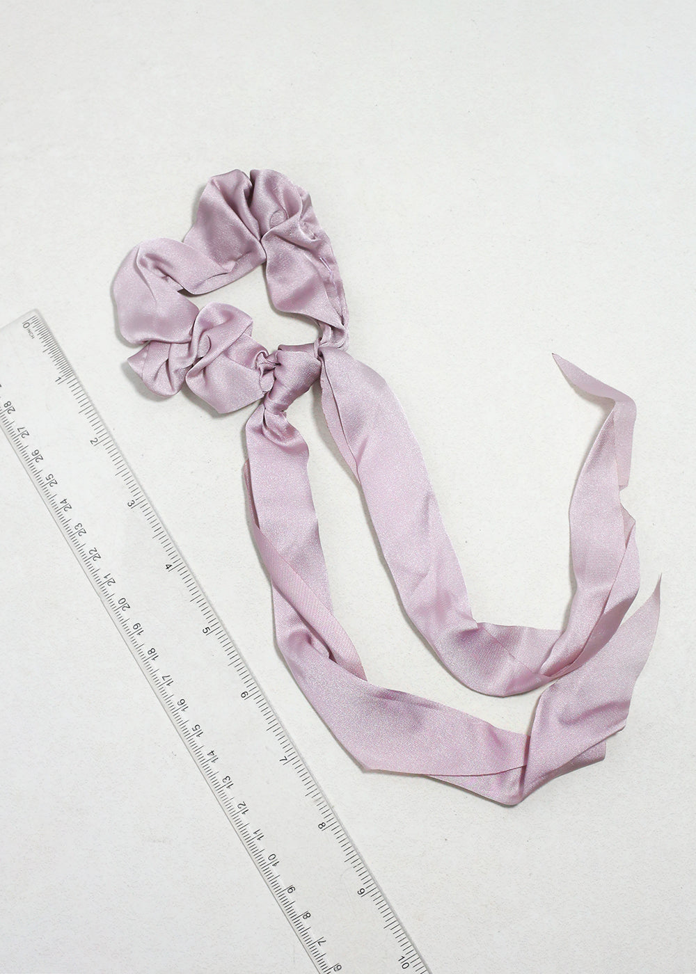 Classic Ribbon Scarf Scrunchie