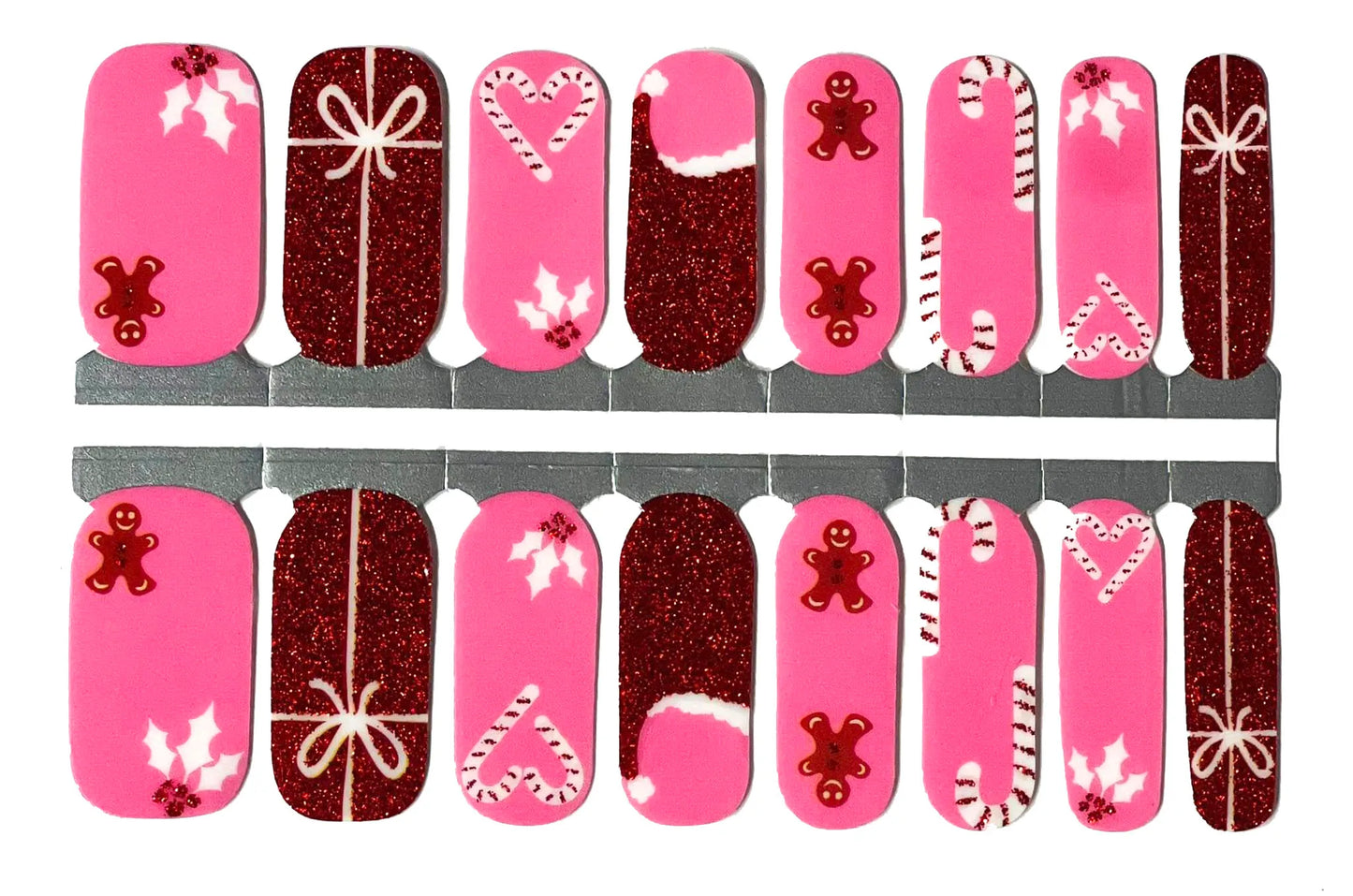 Candied Nails - Nail Sticker - Gingerbread Christmas