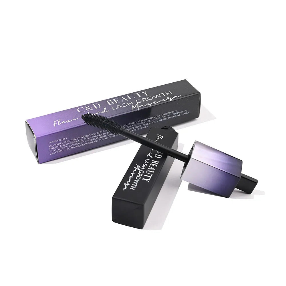 C & D Beauty - Black Flexi Wand Lash Growth Mascara