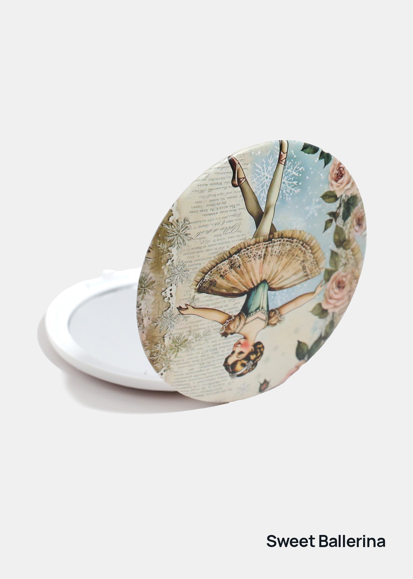 AOA Double-Sided Compact Mirror – Round