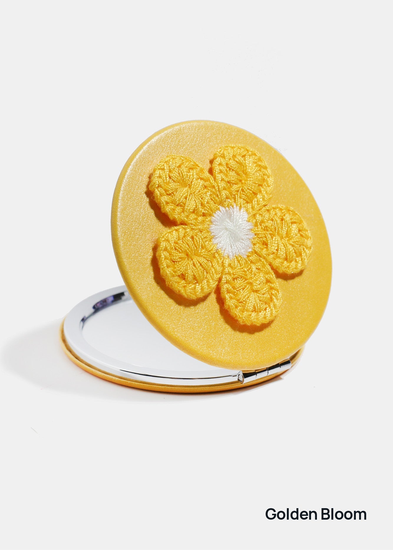 AOA Double-Sided Compact Mirror – Flower