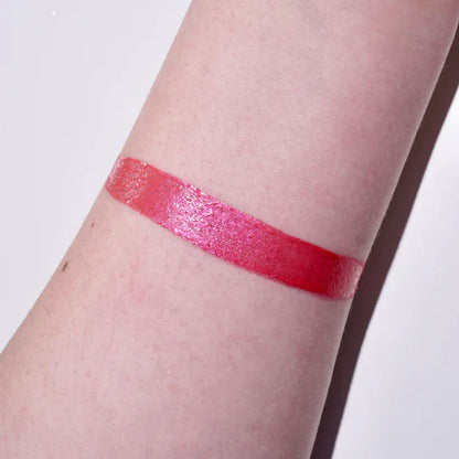 Glisten Cosmetics Blushing (Metallic Red Pink) Pan