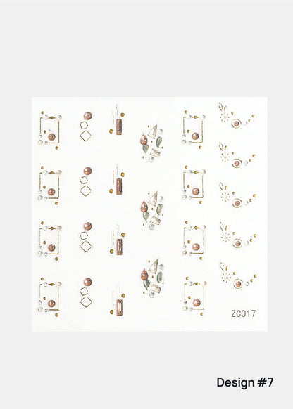 AOA 3D Nail Art Decals