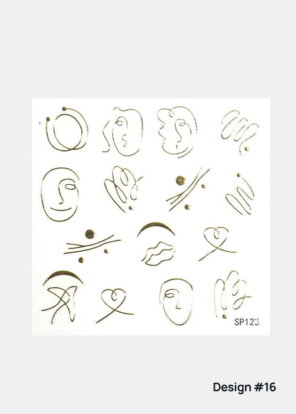 AOA 3D Nail Art Decals
