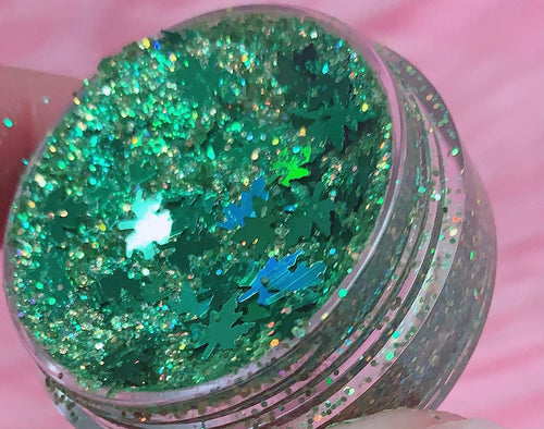 Inked Doll Cosmetics - 420 GLOW! Glitter Gel