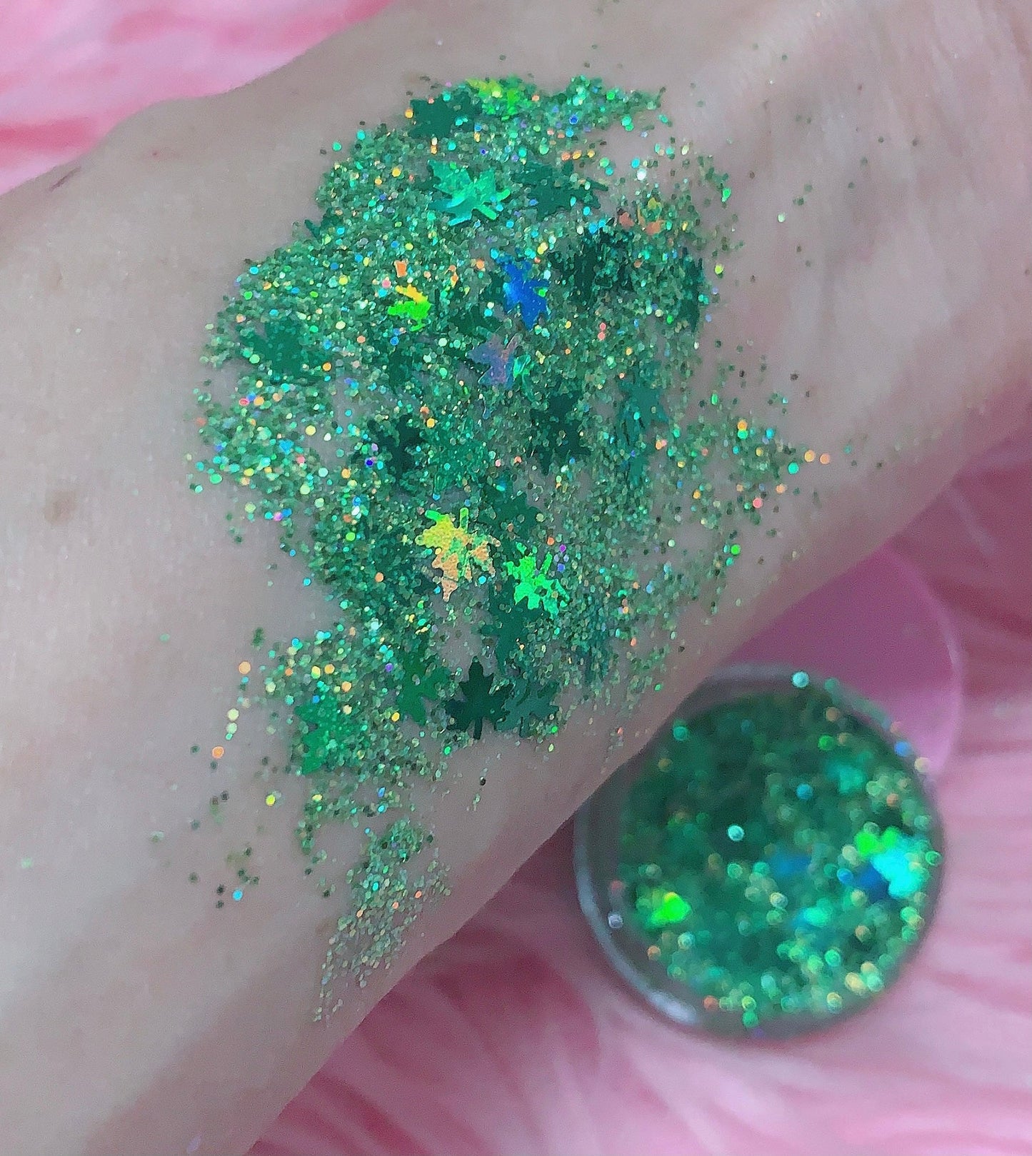 Inked Doll Cosmetics - 420 GLOW! Glitter Gel
