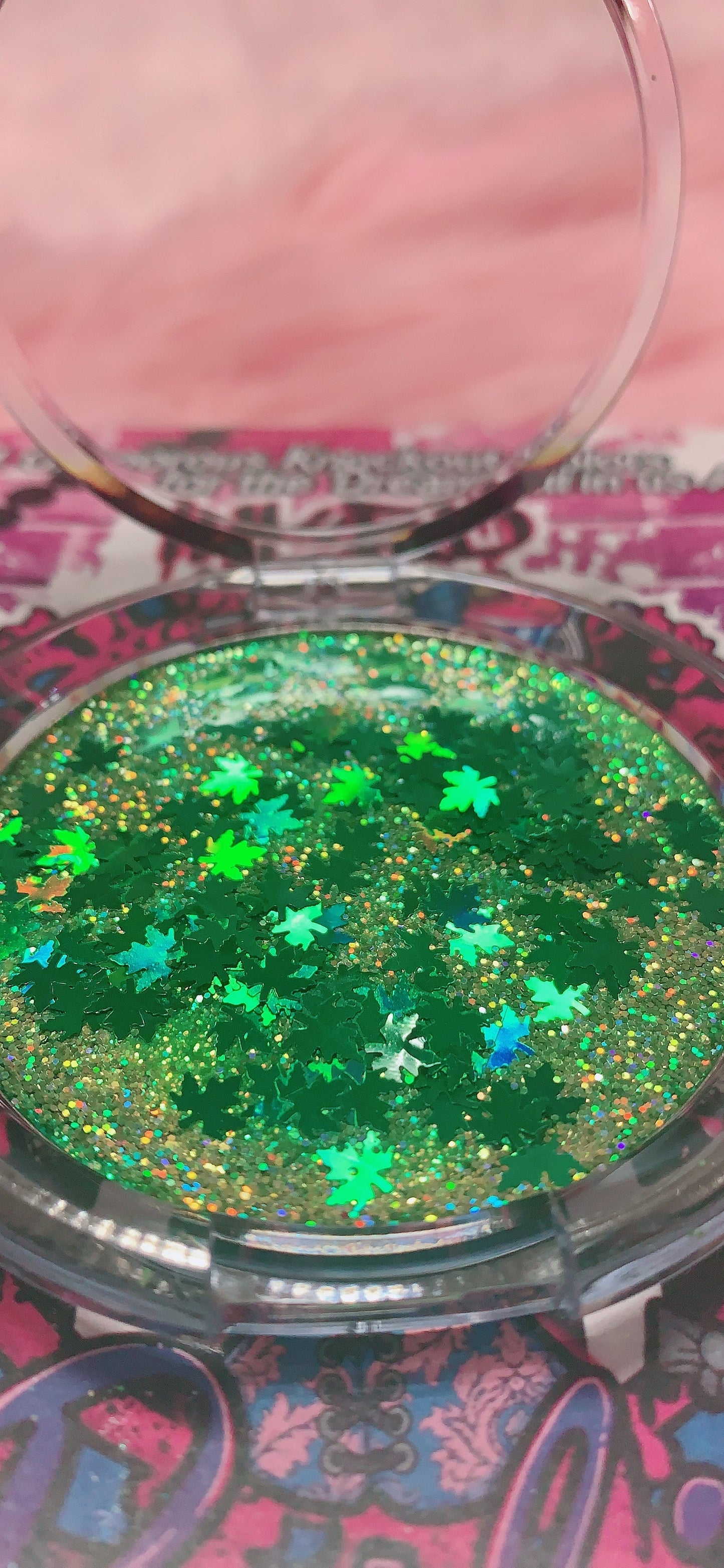 Inked Doll Cosmetics - 420 GLITTER HIGHLIGHTER (36 mm or 59 mm HUGE!!)