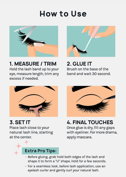 A+ Glam 3D Faux Mink Lashes - Paris