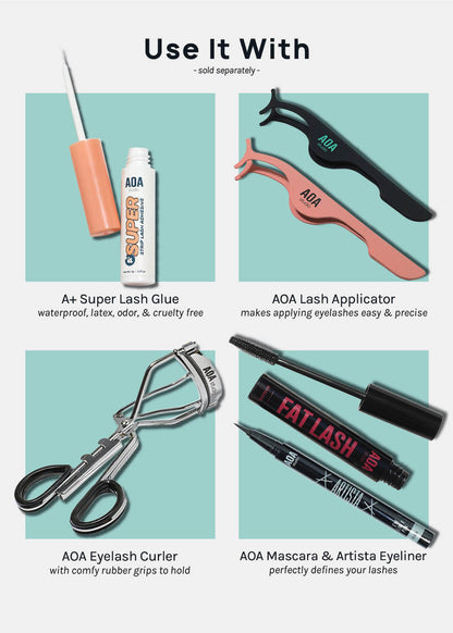 A+ Glam 3D Faux Mink Lashes - Sydney