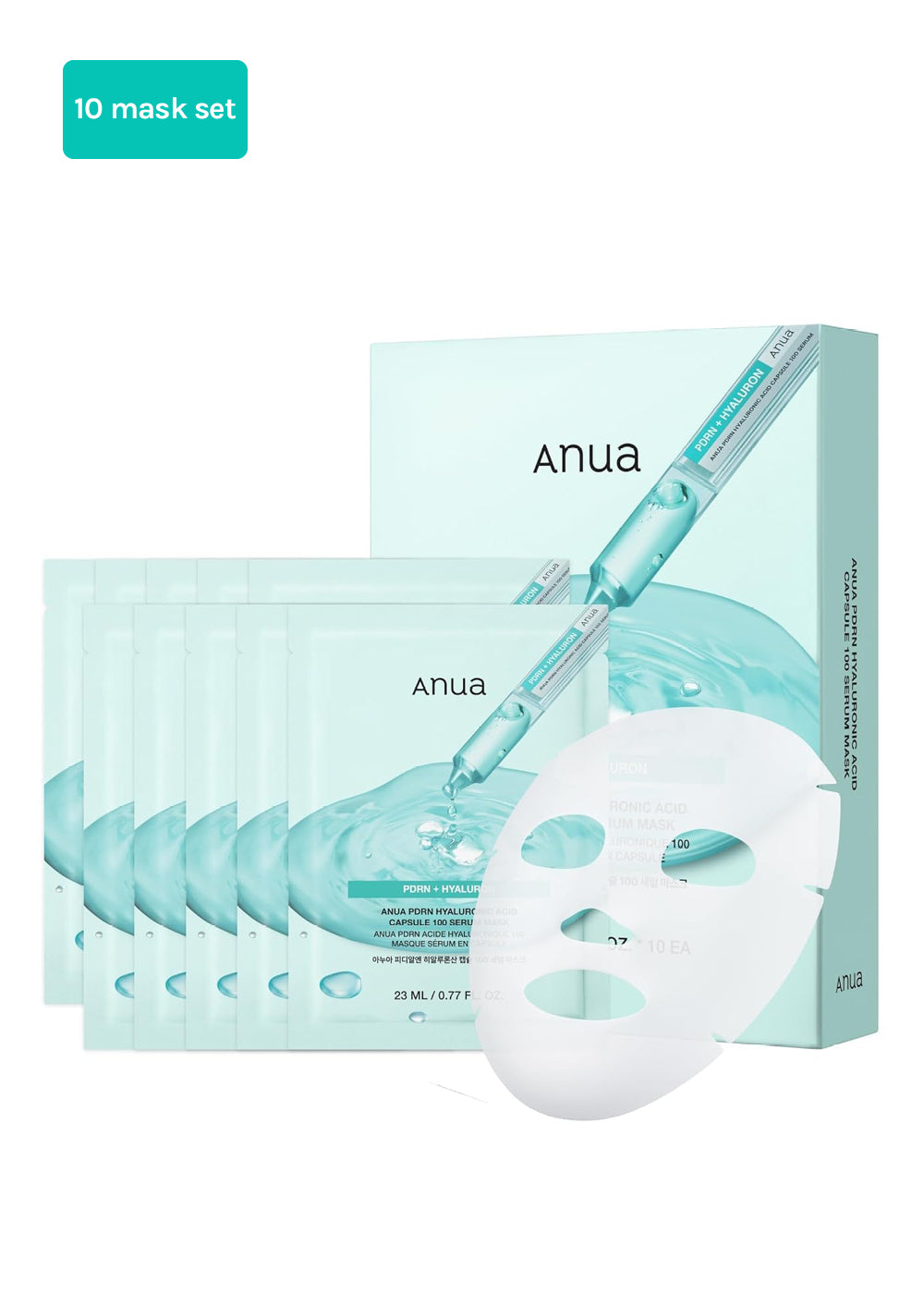 Anua PDRN Hyaluronic Acid Capsule 100 Serum Mask