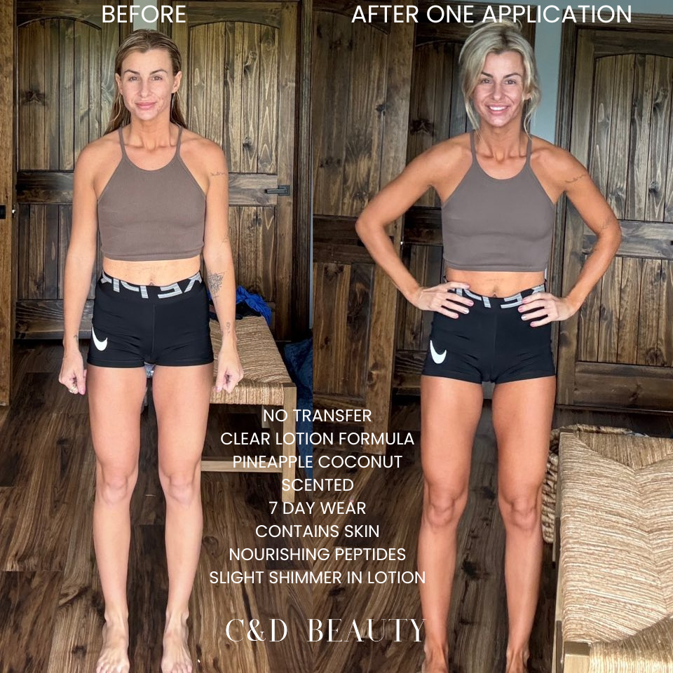 C & D Beauty - Peptide Self Tanning Lotion
