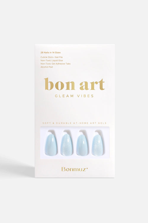 Bonmuz - Glacial Quartz | Soft & Durable Press-On Nails