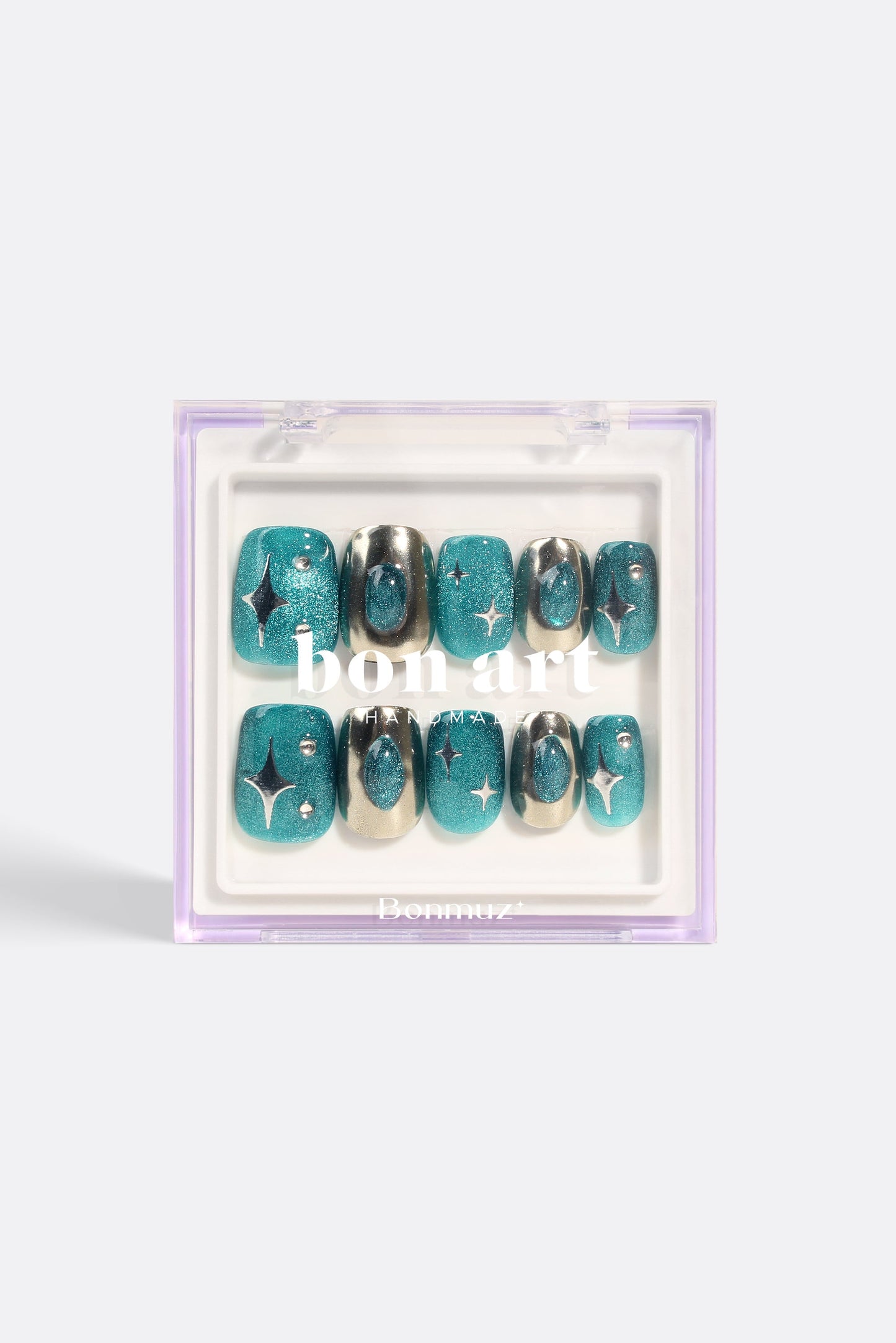 Bonmuz - Marina Mirage | Pro Handmade Gel Nails