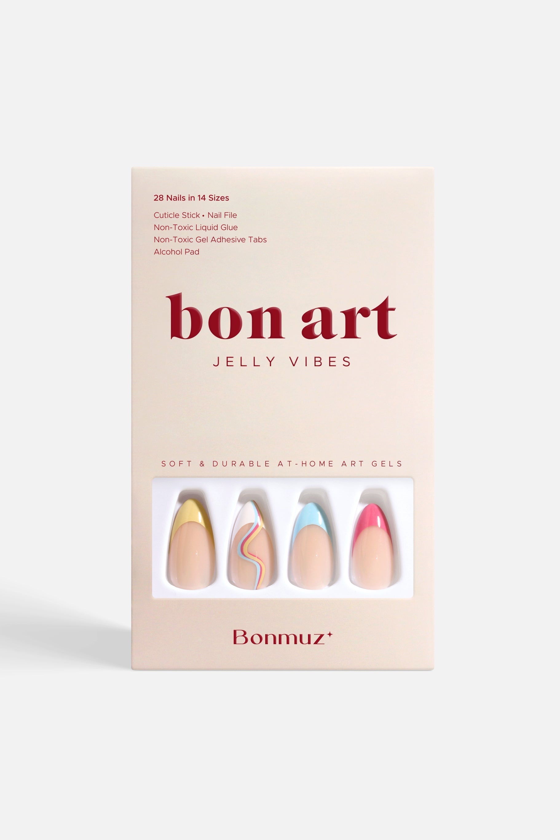 Bonmuz - Flamingo Dash | Soft & Durable Press-On Nails