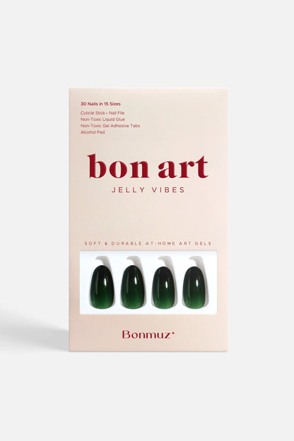 Bonmuz - Forest Lush | Soft & Durable Press-On Nails