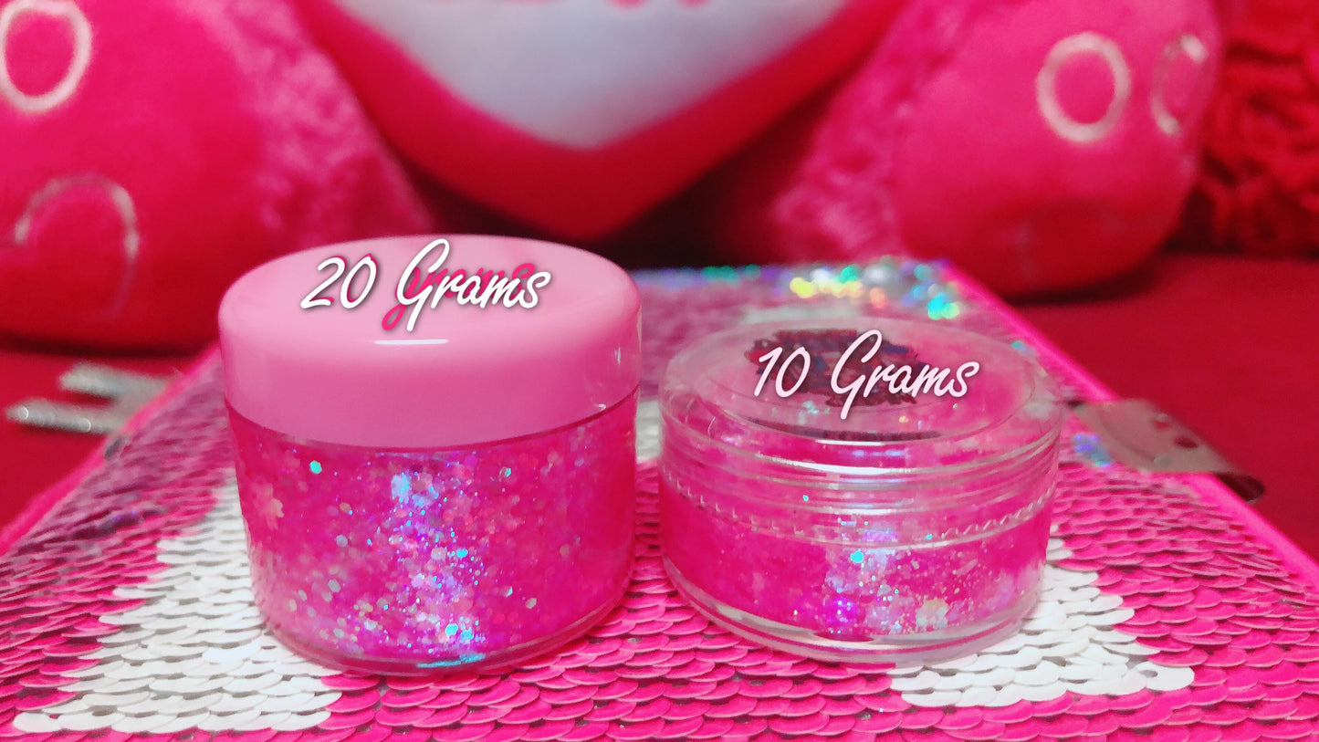 Inked Doll Cosmetics - BACHELORETTE Mermaid Jelly (Face/Body/Hair) Glitter Gel