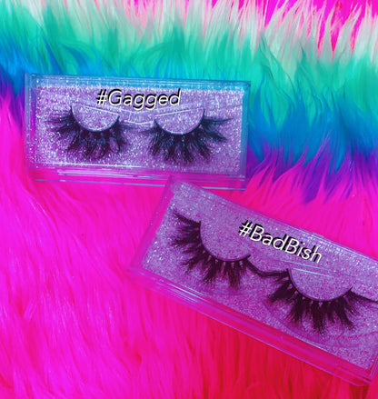 Inked Doll Cosmetics - #BADBISH 3D DreamDoll Lashes *GLITTER* Case