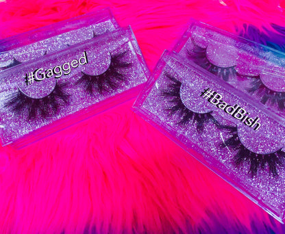 Inked Doll Cosmetics - #GAGGED 3D DreamDoll Lashes *GLITTER* Case