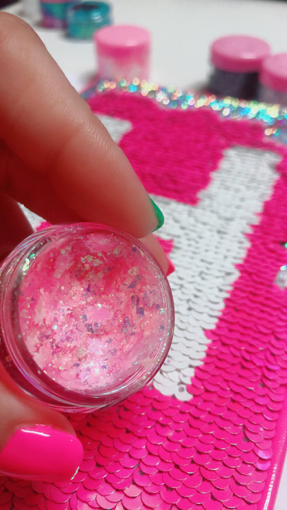 Inked Doll Cosmetics - BALLET SLIPPERS Mermaid Jelly (Face/Body/Hair) Glitter Gel