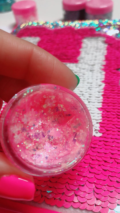 Inked Doll Cosmetics - BALLET SLIPPERS Mermaid Jelly (Face/Body/Hair) Glitter Gel