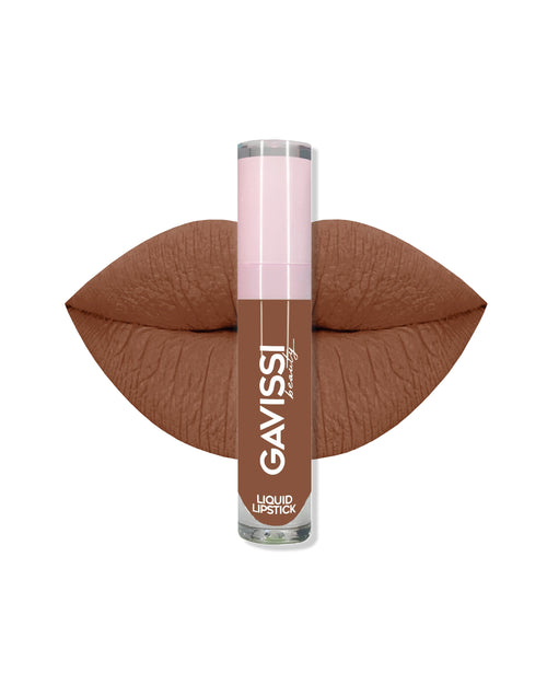 Gavissi Beauty - "LATTE LOVER" LIQUID LIPSTICK