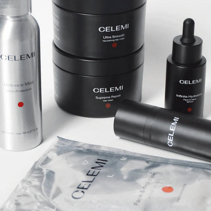 Celemi Cosmetics - Total Care Package for Stronger Hair, Hydrated Face, and Gentle Hand Care
