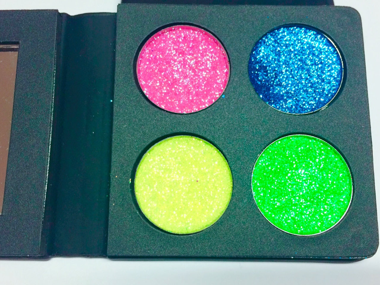 Inked Doll Cosmetics - PASTEL CANDY COATED DREAMZ Pressed GLITTER Quad