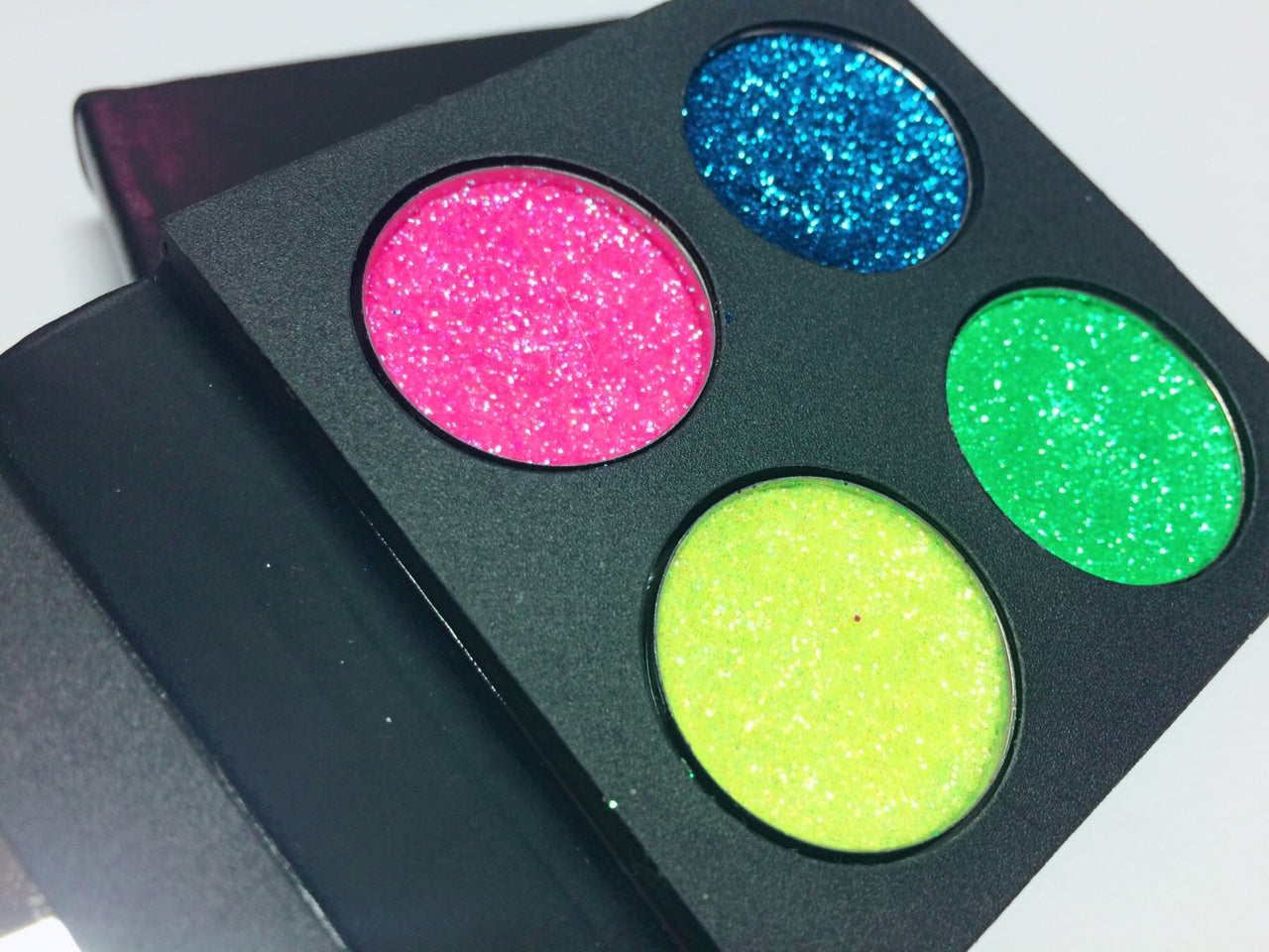 Inked Doll Cosmetics - PASTEL CANDY COATED DREAMZ Pressed GLITTER Quad