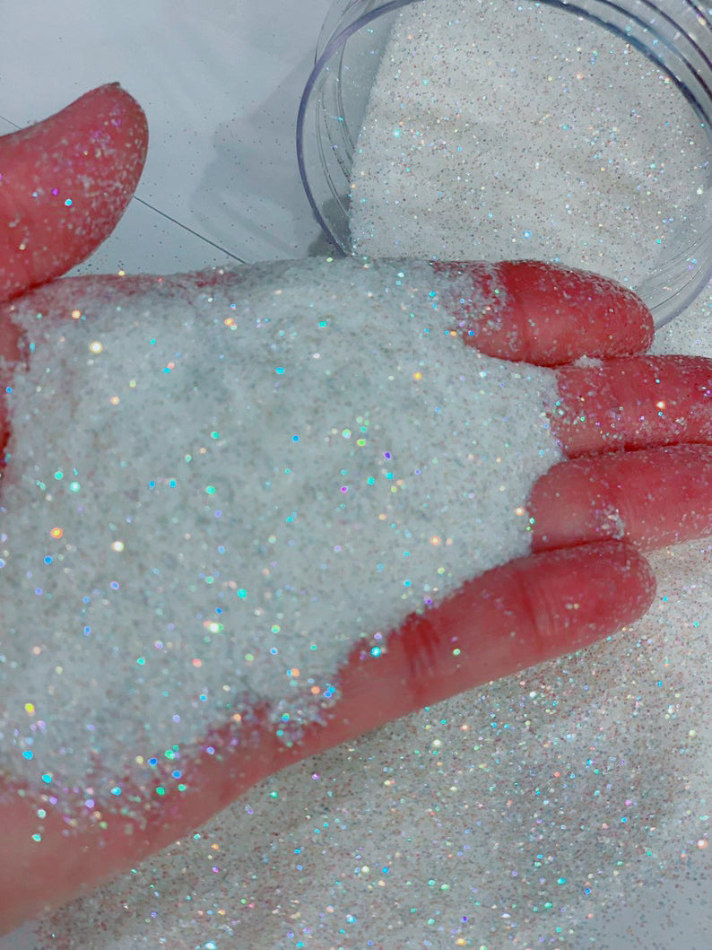 Inked Doll Cosmetics - CANDY VODKA (White) *UV* Iridescent Glamdoll Glitter