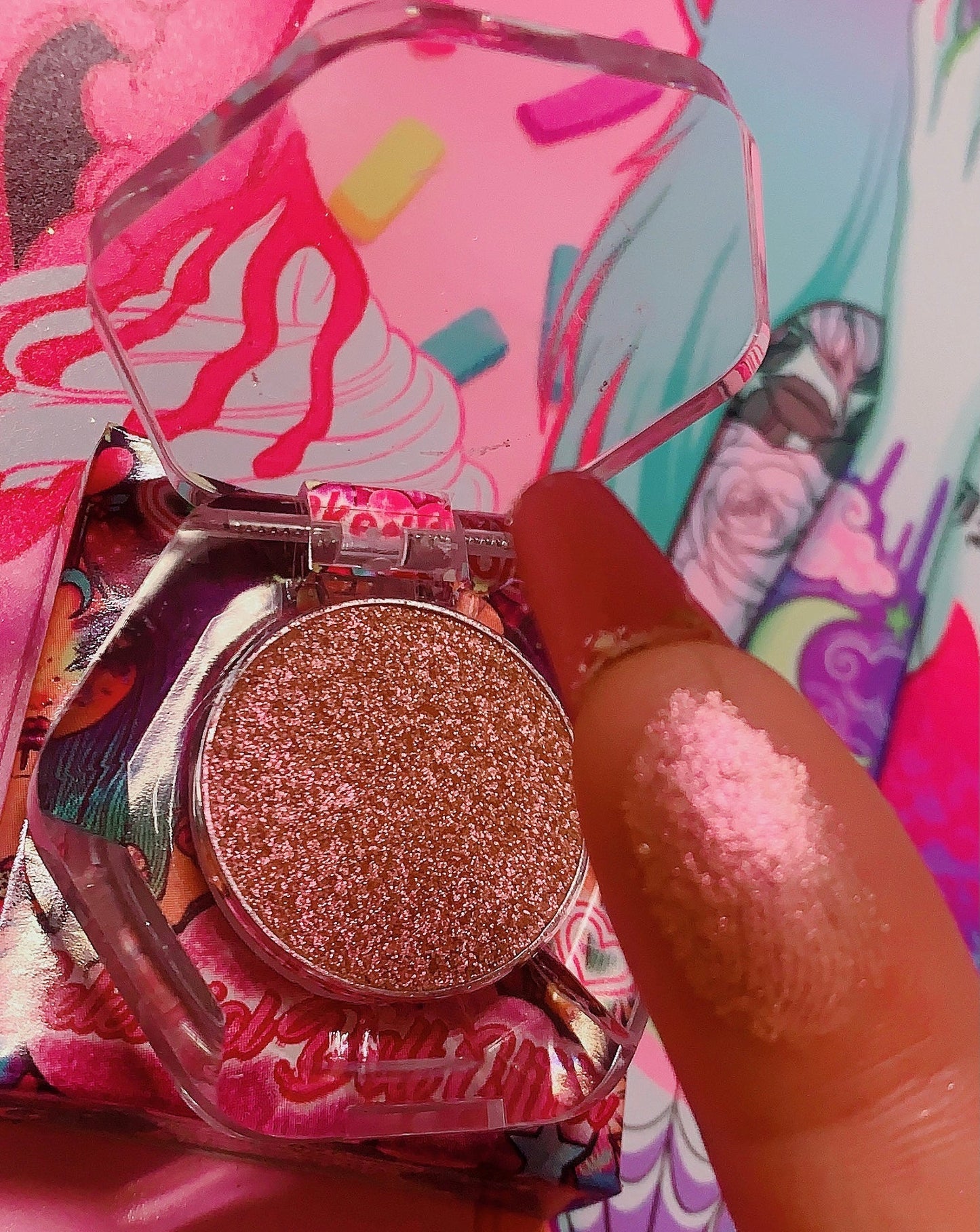 Inked Doll Cosmetics - CHERUB LOVE Pressed Duochrome