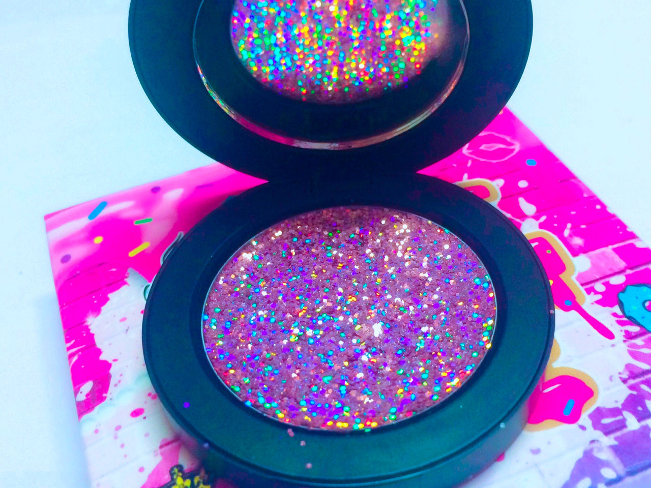Inked Doll Cosmetics - *LMT. EDT.* CINDERELLA!* Single Pressed Glitter Palette