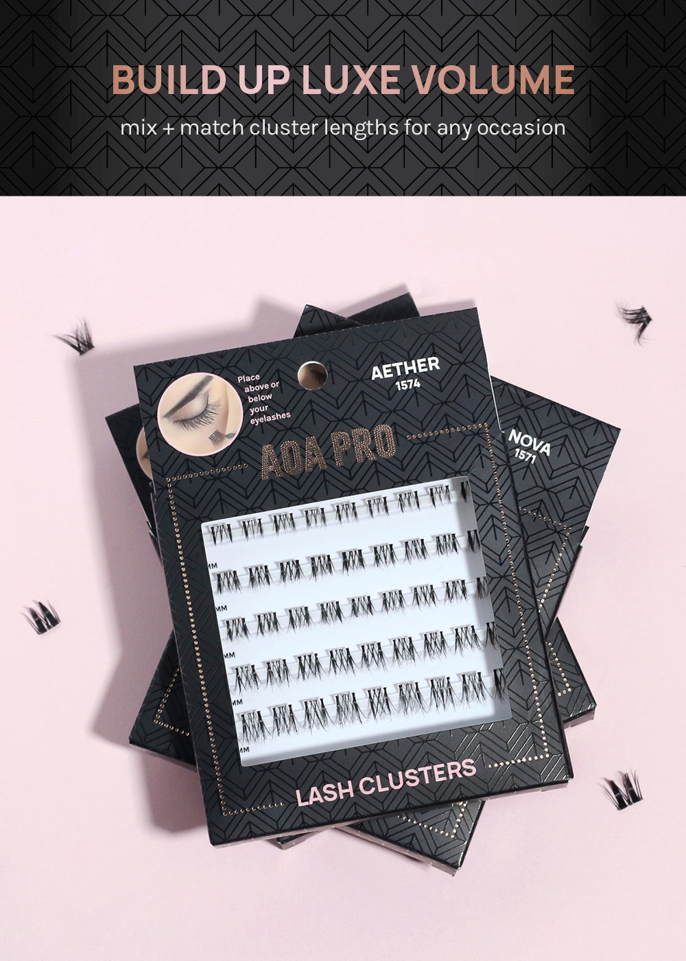 AOA Pro Lash Clusters: Zephyr
