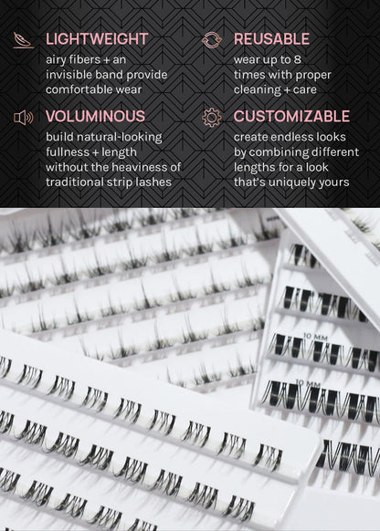 AOA Pro Lash Clusters: Celestia