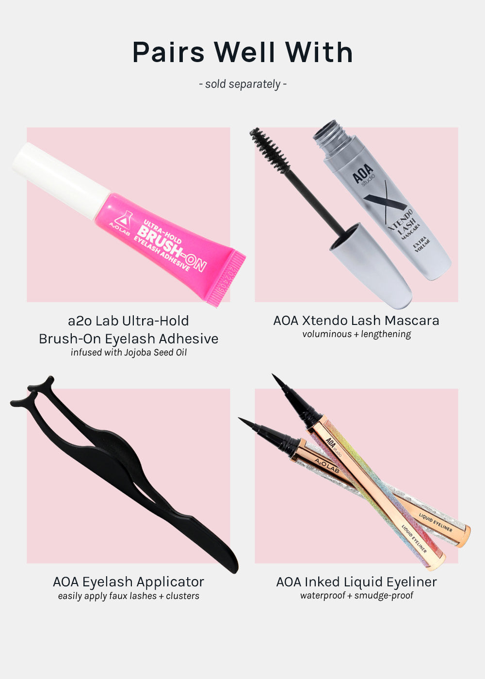 AOA Pro Lash Clusters: Celestia