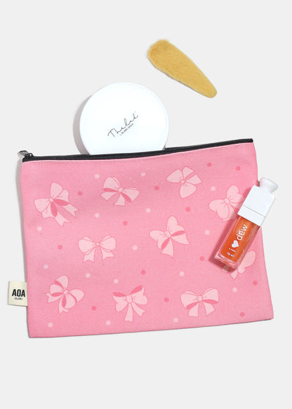 AOA Canvas Bag - Coquette Bows