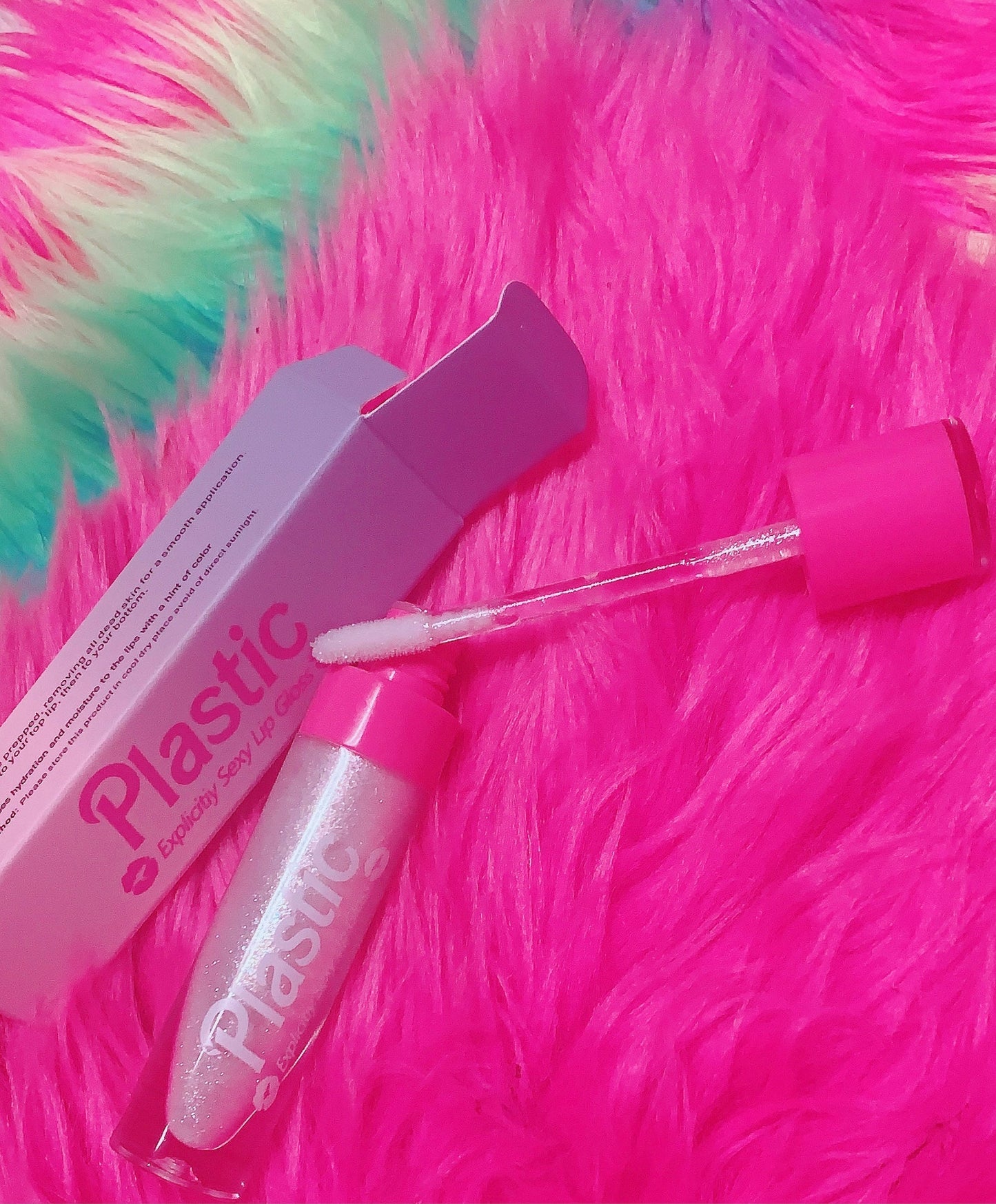 Inked Doll Cosmetics - *DOLLFACE DIAMOND$* "PLASTIC" Explicitly SEXY Lip Gloss