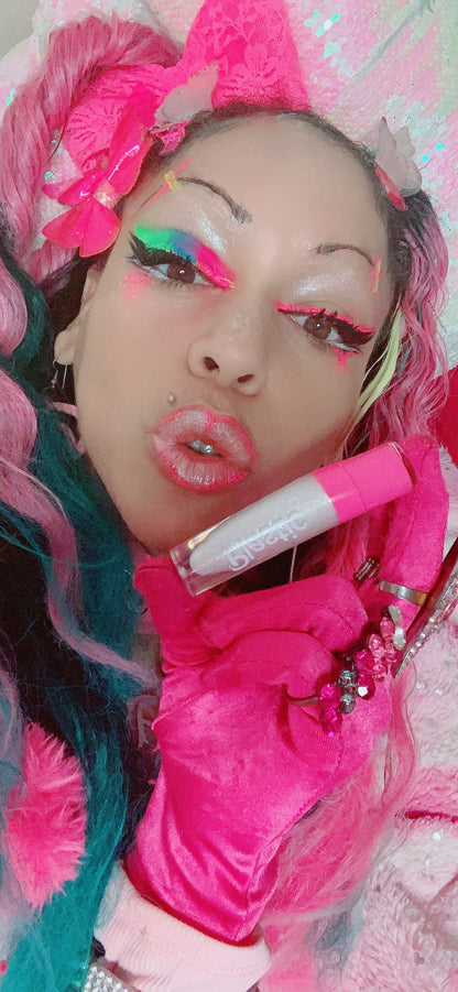 Inked Doll Cosmetics - *DOLLFACE DIAMOND$* "PLASTIC" Explicitly SEXY Lip Gloss