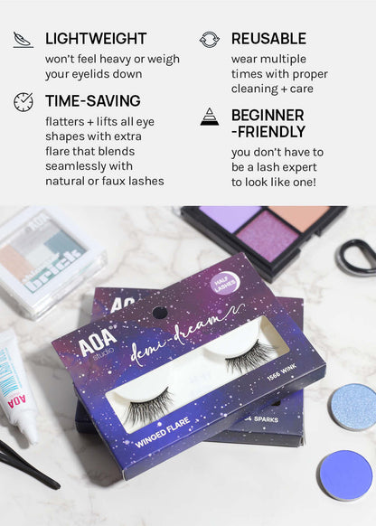 Demi-Dream Half Lashes – Sleek