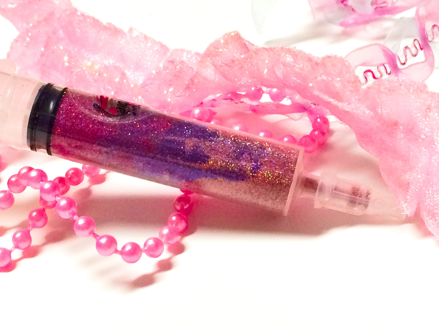 Inked Doll Cosmetics - DOLLHOUSE ROSES GlamDoll Glitter Syringe