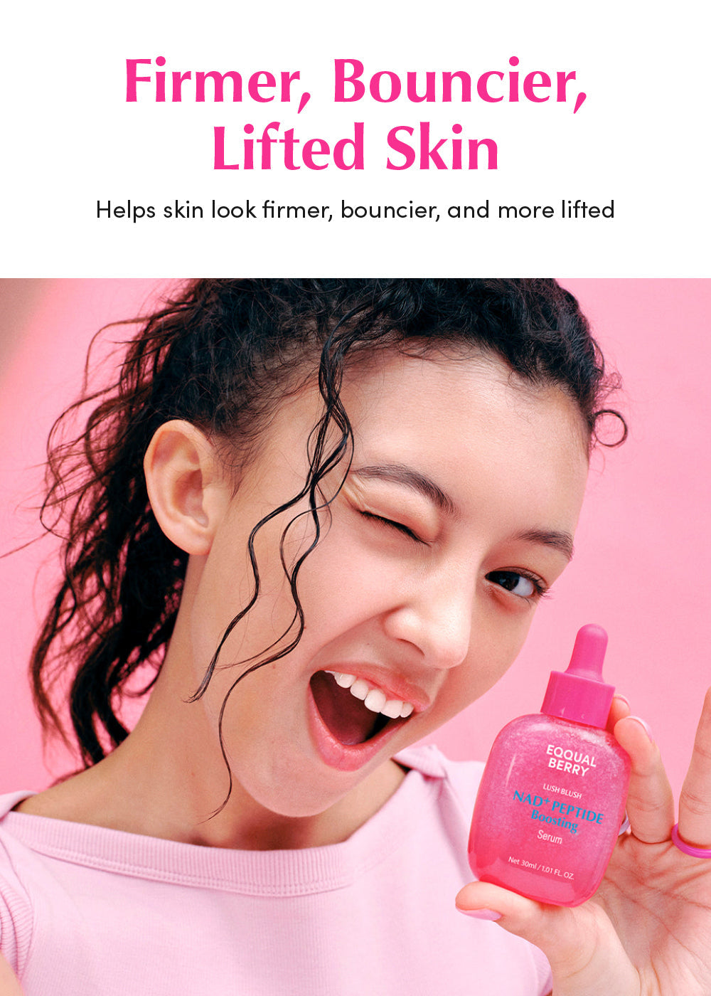 EQQUALBERRY NAD+ Peptide Boosting Serum 30ml