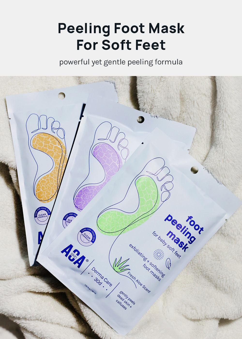 AOA Skin Foot Peeling Mask
