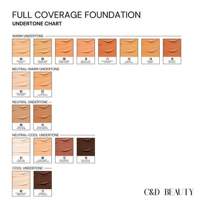 C & D Beauty - Full coverage foundation