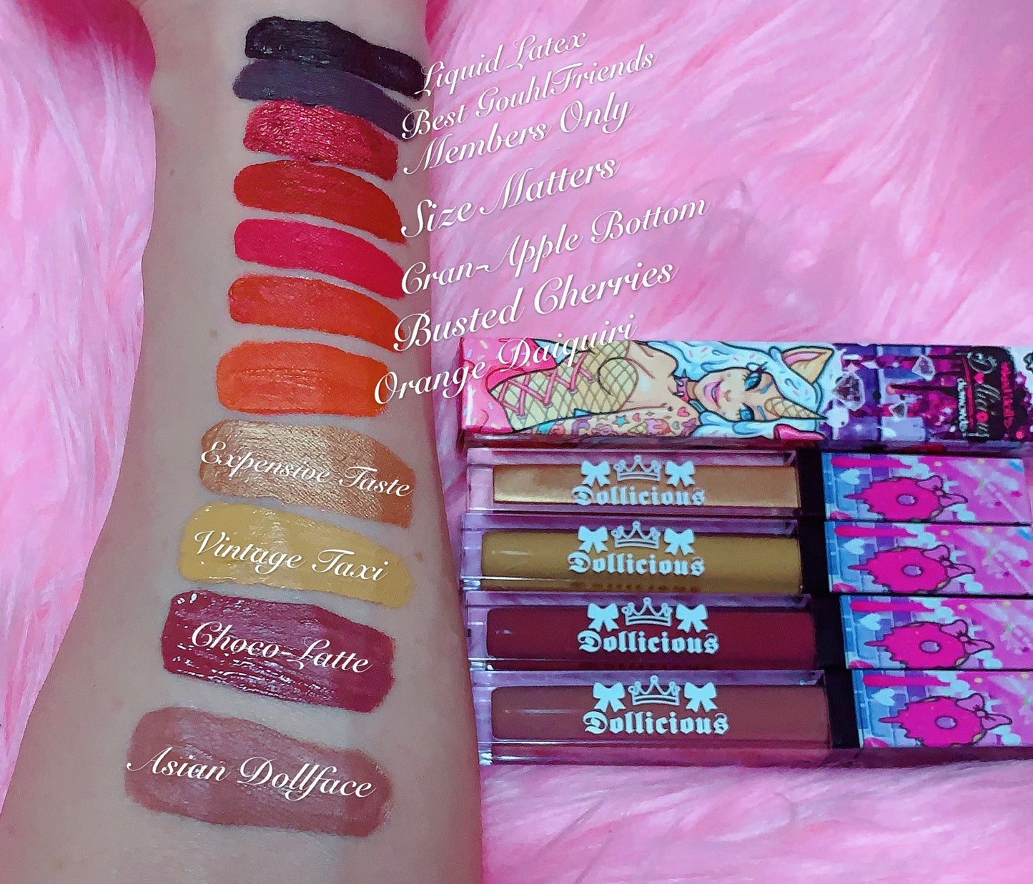 Inked Doll Cosmetics - DOLLICIOUS "MATTE" LIQUID LIPSTICK