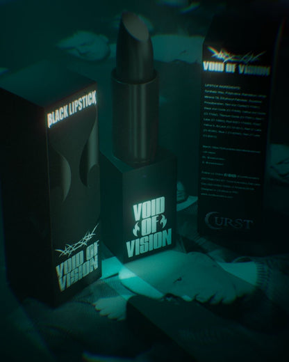 Curst Kosmetics - Void Of Vision - Black Lipstick