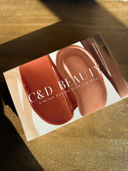 C & D Beauty - Limited Edition Luxe Lip Oils