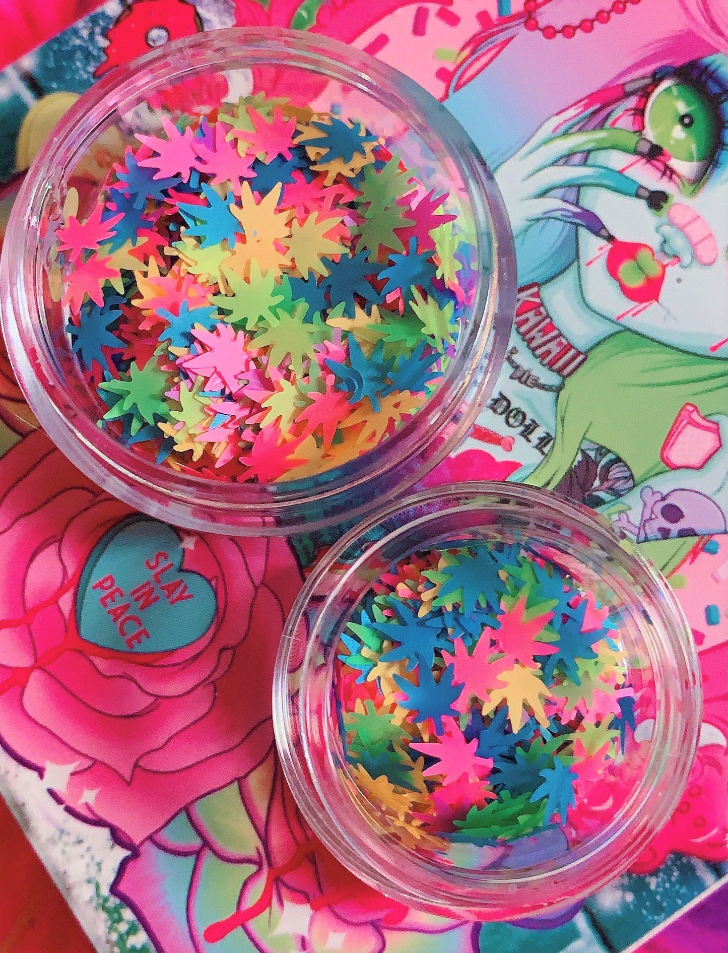 Inked Doll Cosmetics - KALEIDOSCOPE 420 *UV* Festival Glitter Confetti